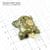 K-Kul-000470 - яшма, черепаха (2 отверстия: на панцире и голове), подвеска, 41х32х11мм