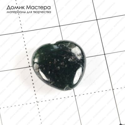 K-Bus-000642 - агат индийский, бусина, 14х13мм
