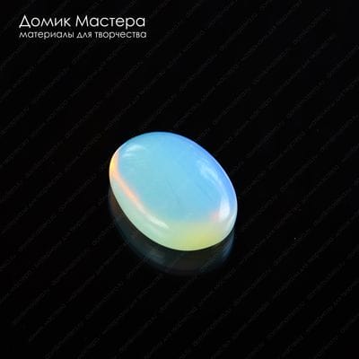K-K-000846 - опалитовое стекло, кабошон, 25х18х6мм
