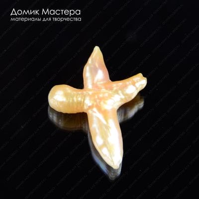 K-Bus-000736 - жемчуг, бусина, 32х24х5мм