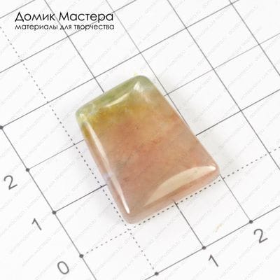 K-K-000373 - агат индийский, кабошон, 25х20х7мм