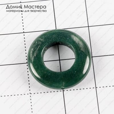 K-Bus-000790 - агат индийский, бусина, натуральный камень, 20х5мм