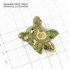 K-Kul-000470 - яшма, черепаха (2 отверстия: на панцире и голове), подвеска, 41х32х11мм