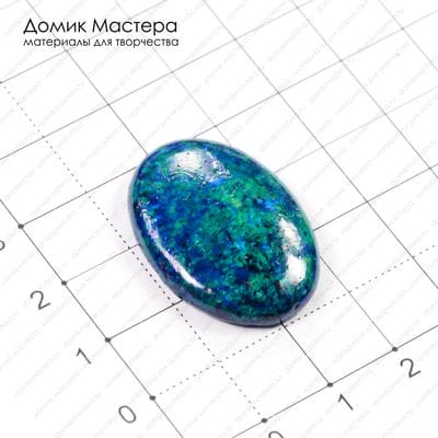 K-K-000364 - кабошон, ювелирный пластик, 21х29мм