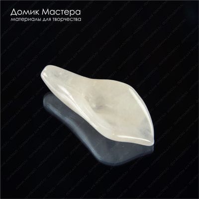 K-Bus-000739 - кварц розовый, бусина, цветок, 35х16мм