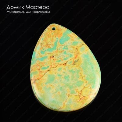 K-Kul-000628 - говлит, тонирован, подвеска, 51х39х5мм