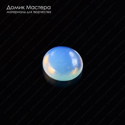 K-K-000936 - опалитовое стекло (опалит), кабошон, 16х5мм