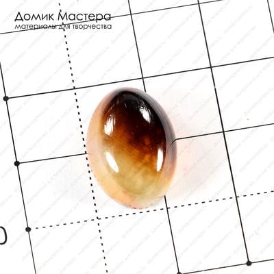 K-K-001266 - агат, кабошон, 18х13х6мм