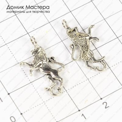 F-Kon-000098 - коннектор, под серебро, 27х15мм