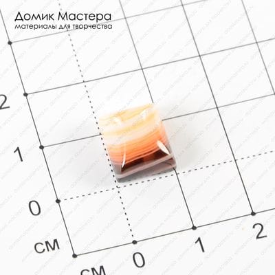 K-K-000976 - агат, кабошон, 12х10х7мм