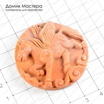 K-Kul-000431 - яшма, подвеска резная, 47х8мм