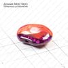 K-Bus-000415 - агат, бусина, тонирован, 26х28х9мм