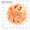 K-Kul-000419 - подвеска, 2 отверстия, ювелирный пластик, 60х10мм