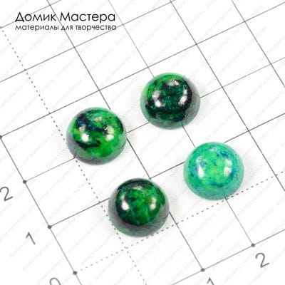K-K-000519 - набор кабошонов, ювелирный пластик, 10х5мм