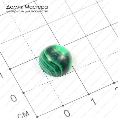 K-K-000343 - кабошон, ювелирный пластик, 12х12мм