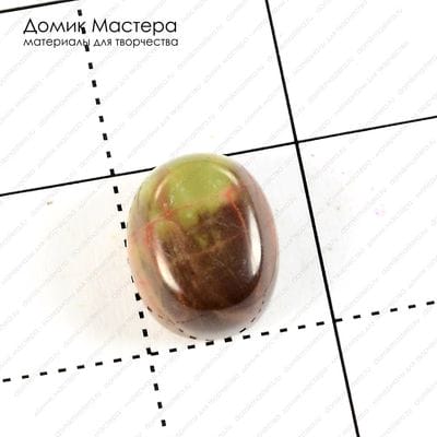 K-K-001214 - яшма, кабошон, 10х8х5мм