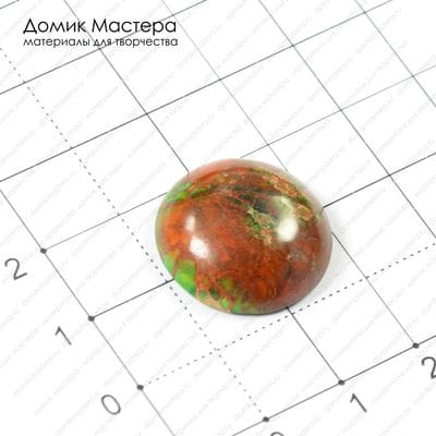 K-K-000203 - диккит, кабошон, 20х5мм