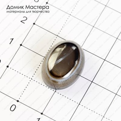 K-K-000860 - агат, "око", кабошон, 20х15х9мм