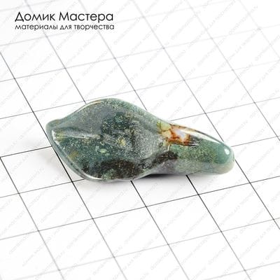 K-Bus-000638 - агат индийский, бусина, 33х15мм