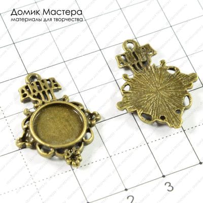 F-Pod-b-000124 - подвеска, 30х23мм
