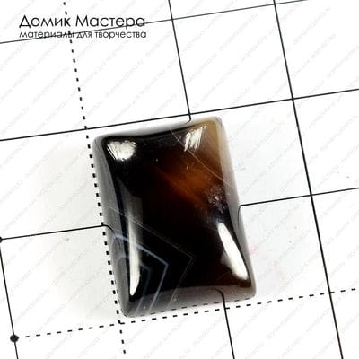 K-K-001229 - агат, кабошон, 18х13х5мм
