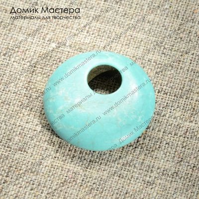 K-Kul-000166 - говлит, подвеска, тонирован, 35х8мм