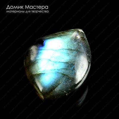 K-Kul-000542 - спектролит, подвеска, 27х18х7мм