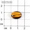 K-K-001213 - тигровый глаз, кабошон, 16х12х5мм