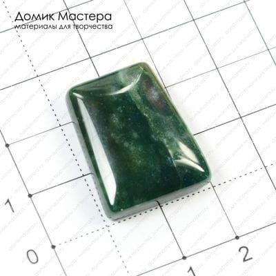 K-K-000325 - агат индийский, кабошон, 25х20мм