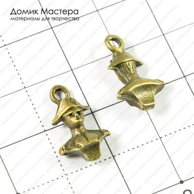 F-Pod-b-000122 - подвеска, 3d, 18х10мм