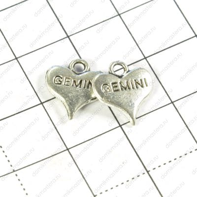 F-Pod-s-000113 - подвеска - GEMINI - двусторонняя - 12х11мм
