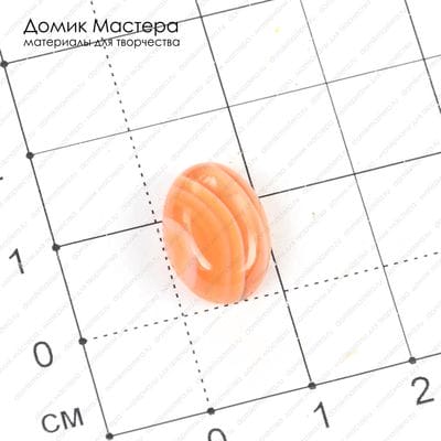 K-K-000747 - агат, кабошон, 14х10х5мм