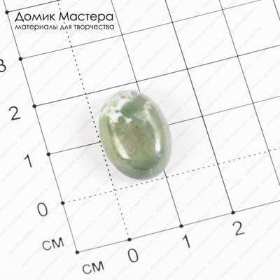 K-K-000918 - агат индийский, кабошон, 18х13х5мм
