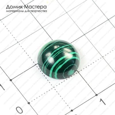 K-K-000331 - кабошон, ювелирный пластик, 14х14мм