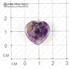 K-Kul-000507 -  аметист, подвеска, 18х17мм