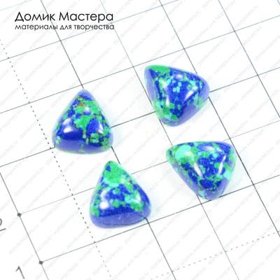 K-K-000284 - набор кабошонов, ювелирный пластик, 12х10х5мм