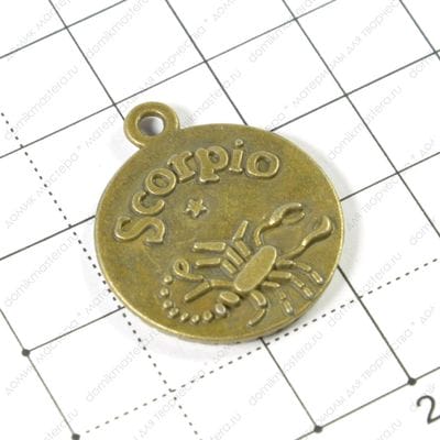 F-Pod-b-000066 - подвеска, scorpio, 23х28мм