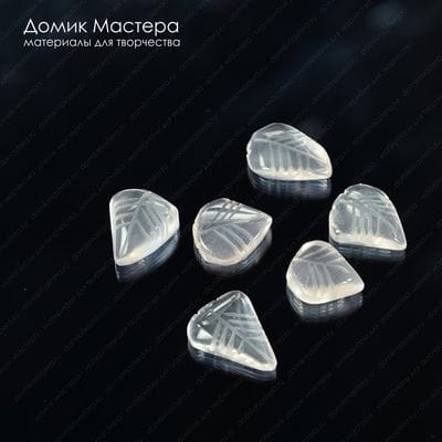 K-K-000622 - розовый кварц, кабошон с резьбой, форма и размер варьируется +-1-5мм (см. фото на разметке)