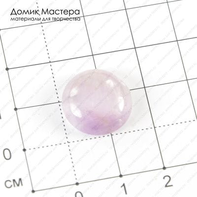 K-K-000990 - аметист, кабошон, 16х5мм