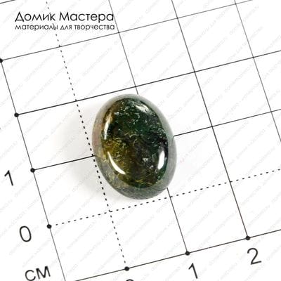 K-K-001158 - агат индийский, кабошон, 18х13х5 мм
