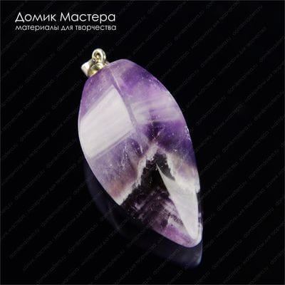 K-Kul-000651 - аметист, подвеска, 45х23х20мм