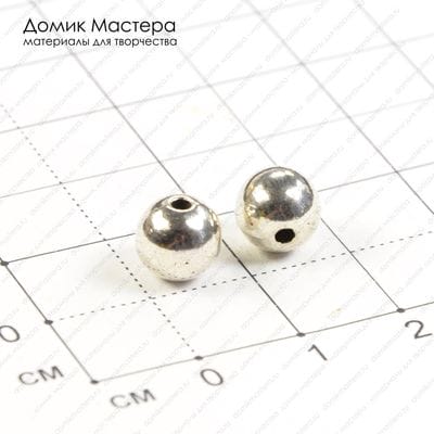 Bu-Met-000164 - бусина, металл, 7мм