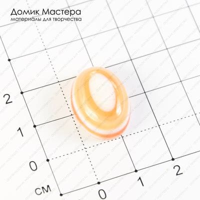 K-K-000855 - агат, "око", кабошон, 20х15х7мм