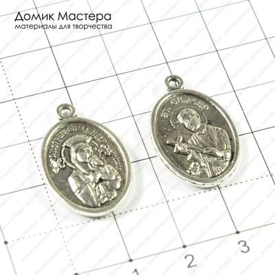 F-Pod-s-000243 - подвеска двусторонняя, 26х15мм