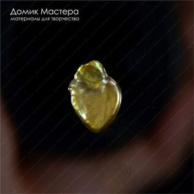 K-Bus-000720 - жемчуг барочный, бусина, 15х11х4.5мм