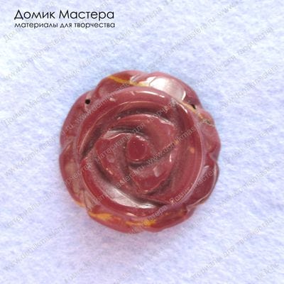 K-Kul-000200 - подвеска, резной цветок, 35х10мм