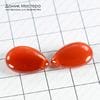 K-Kul-000626 - агат тонированный, подвеска, 18х14х6мм