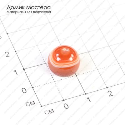 K-K-000633 - агат, око, 13х8мм