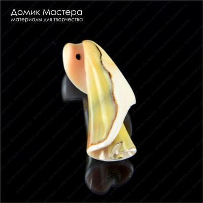 K-Kul-000642 - ракушка, подвеска, 35х16мм