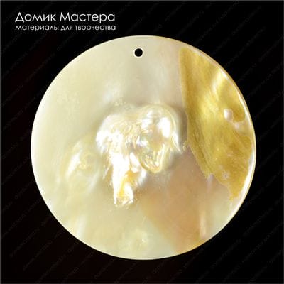 K-Kul-000595 - перламутр, подвеска, 50х7мм